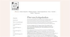 Desktop Screenshot of intereg.org