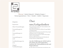 Tablet Screenshot of intereg.org